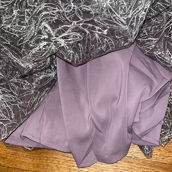 For Love & Lemons Brynne Mini Dress in Purple NWT - Picture 10 of 17